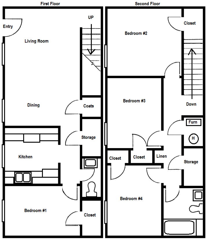 four bedroom Pueblo Village